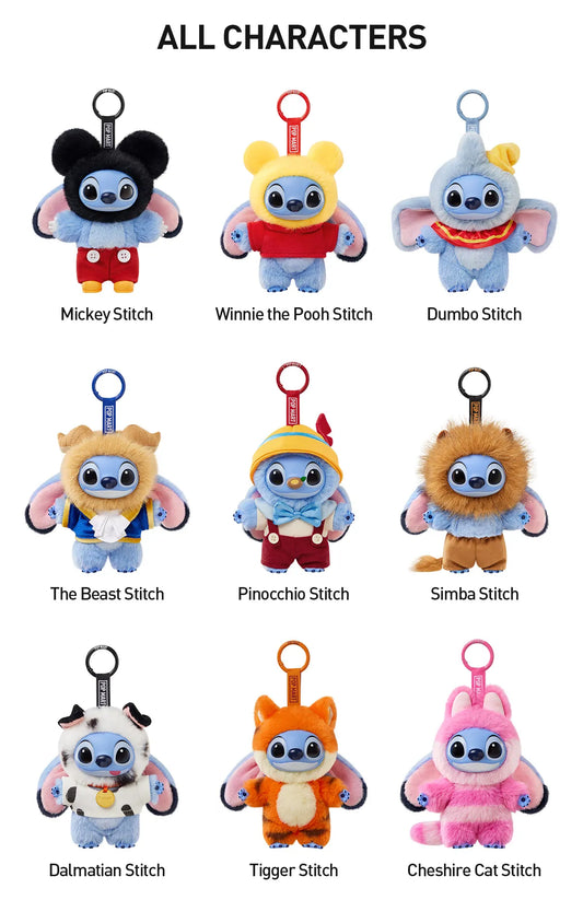 Stitch Adventure Series Vinyl Plush Pendant