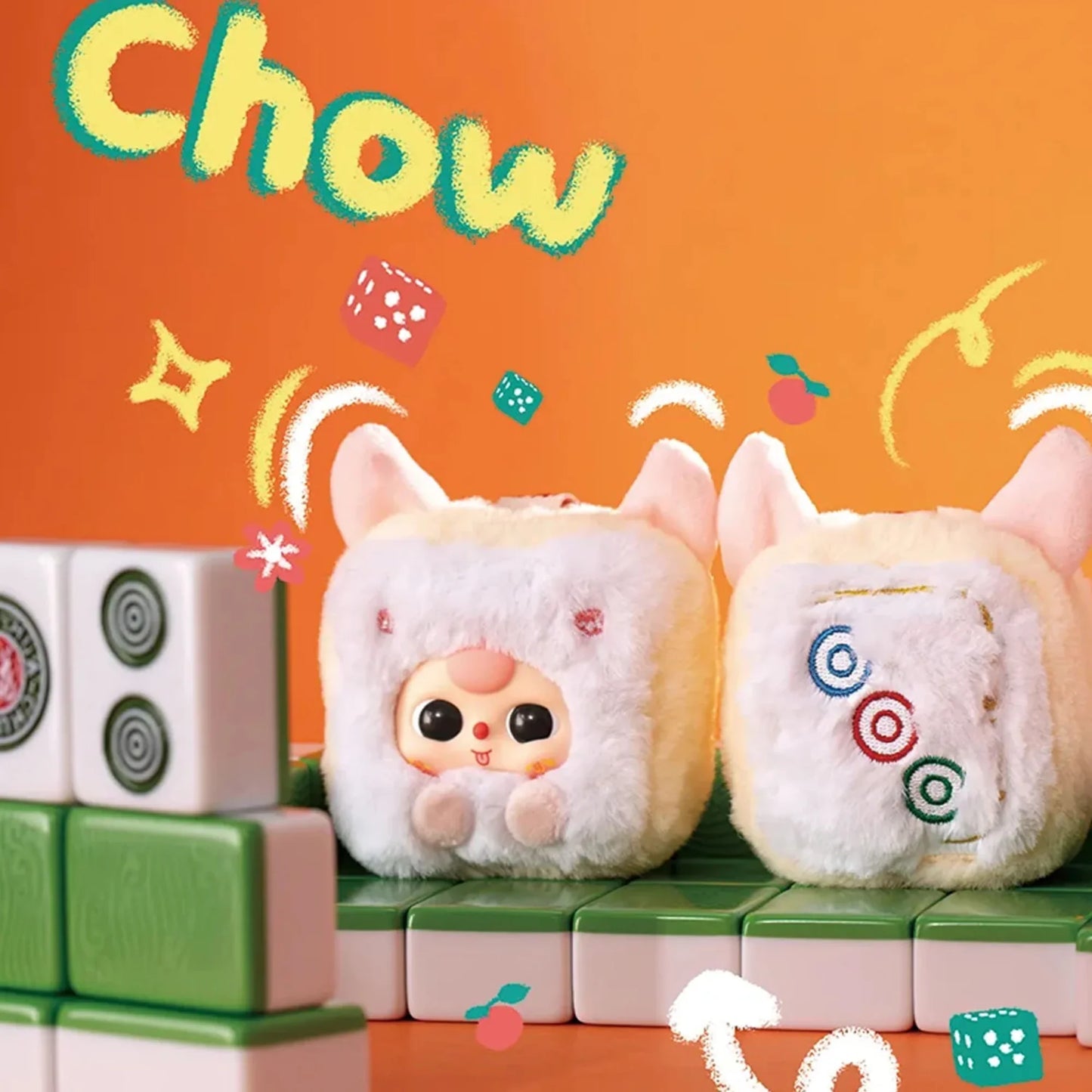 Baby Three Little Mahjong Series Plush Blind Box