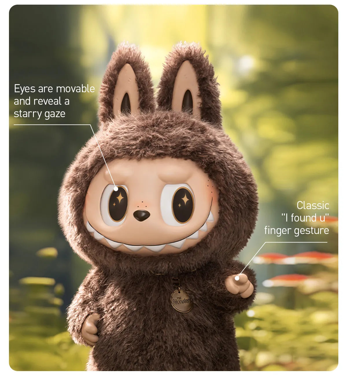 The Monsters - I Found You - Vinyl Plush Doll