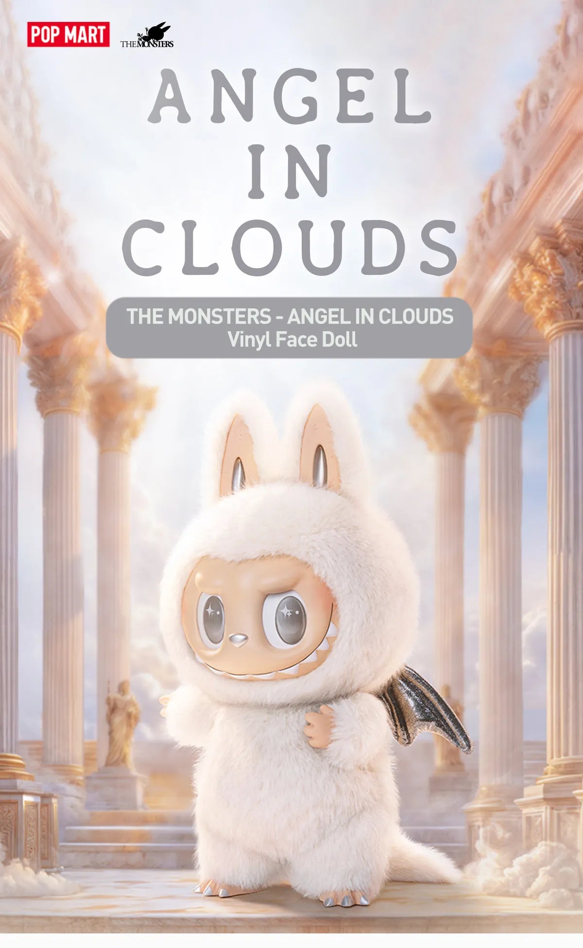 The Monsters - Angel in Clouds - Vinyl Plush Doll