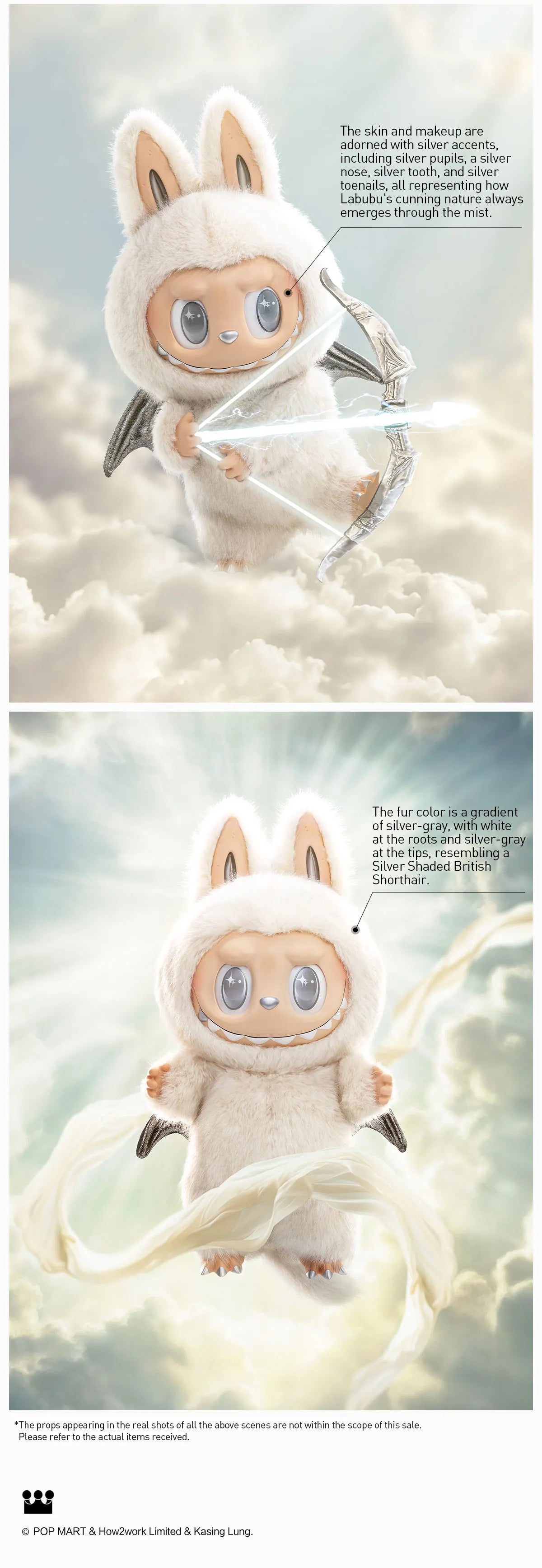 The Monsters - Angel in Clouds - Vinyl Plush Doll
