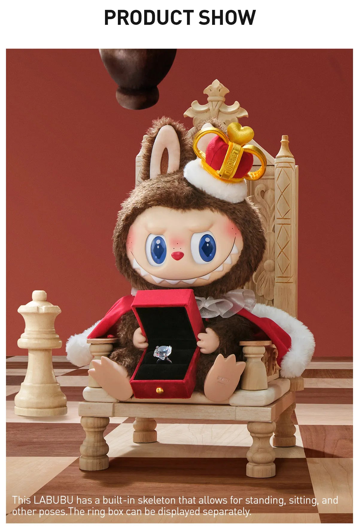 Let's Checkmate Series - Vinyl Plush Doll