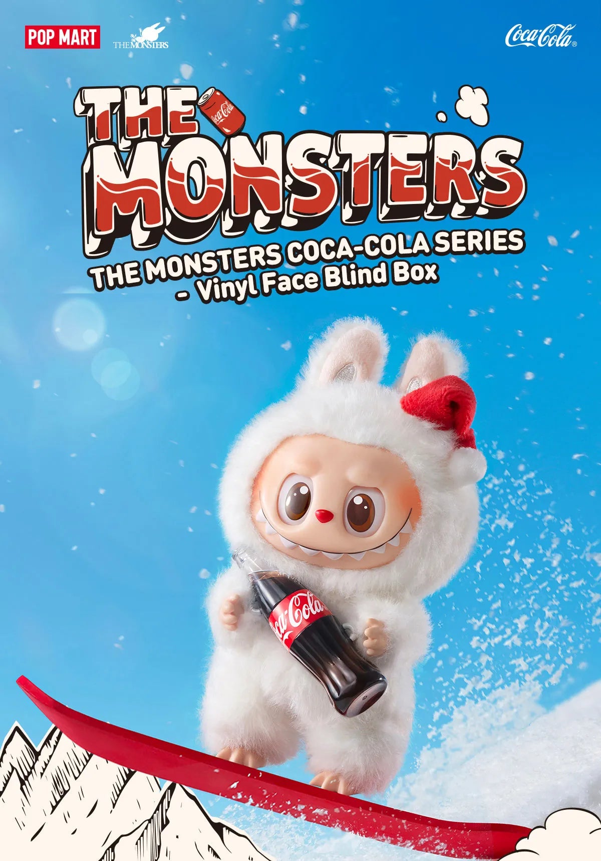 THE MONSTERS COCA-COLA SERIES - Vinyl Face Blind Box