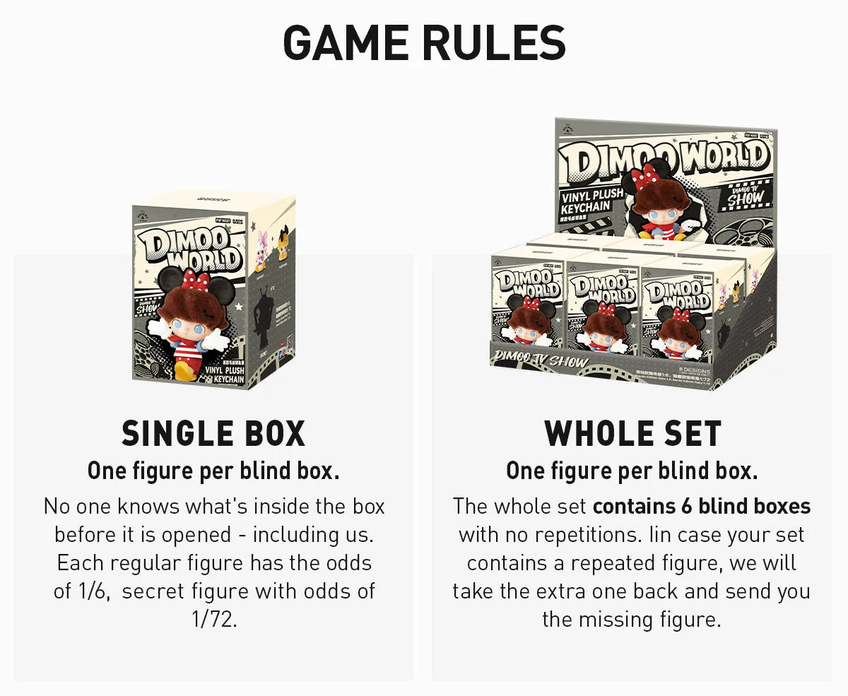 DIMOO WORLD × DISNEY Series - Vinyl Plush Pendant Blind Box