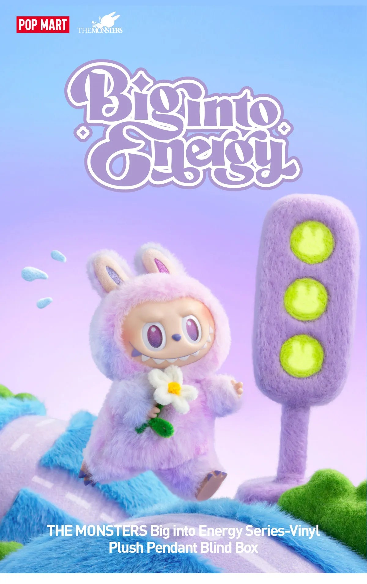 Big into Energy Series - Vinyl Plush Pendant Blind Box