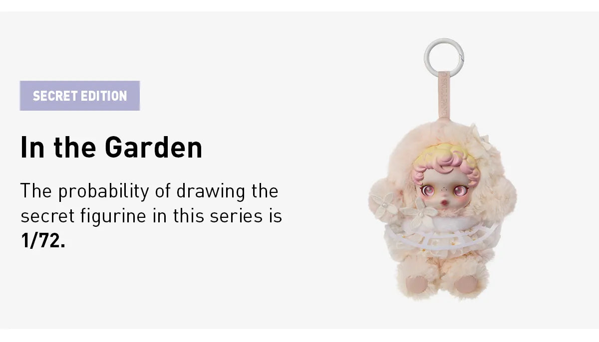 SKULLPANDA L'impressionnisme Series - Vinyl Plush Pendant Blind Box