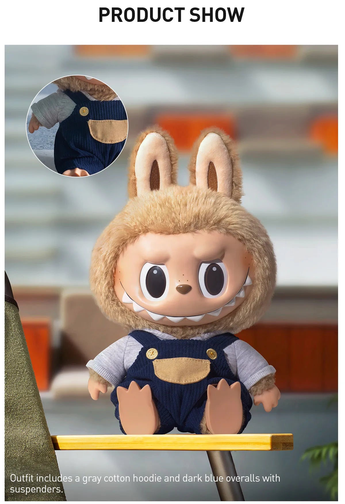 LABUBU - Time to Chill - Vinyl Plush Doll