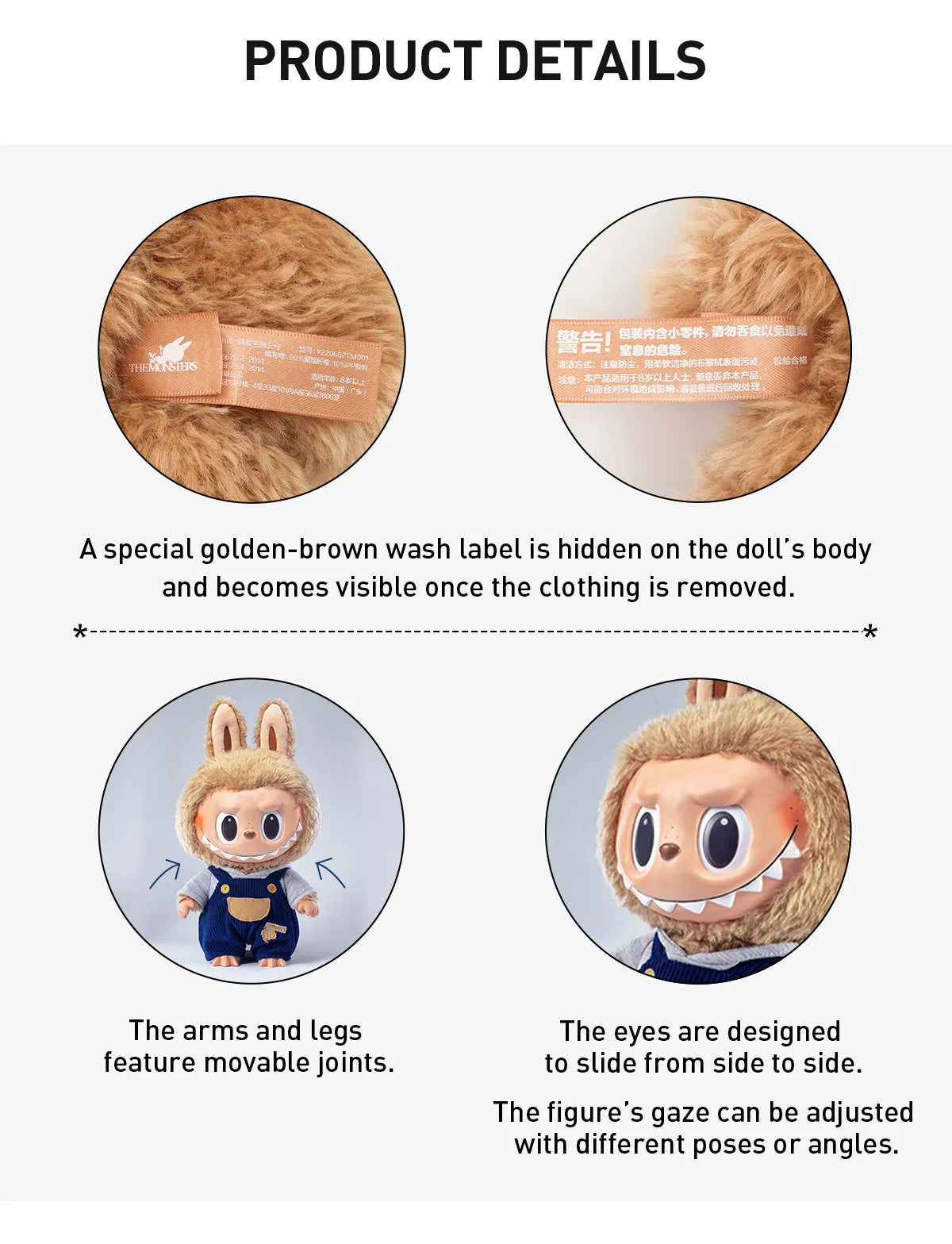 LABUBU - Time to Chill - Vinyl Plush Doll
