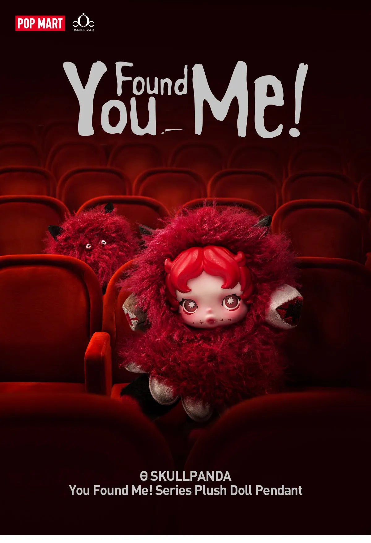 You Found Me! Series - Plush Doll Pendant