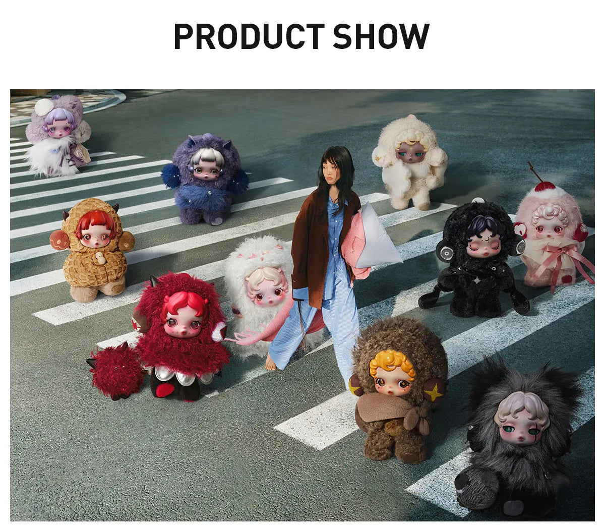 You Found Me! Series - Plush Doll Pendant