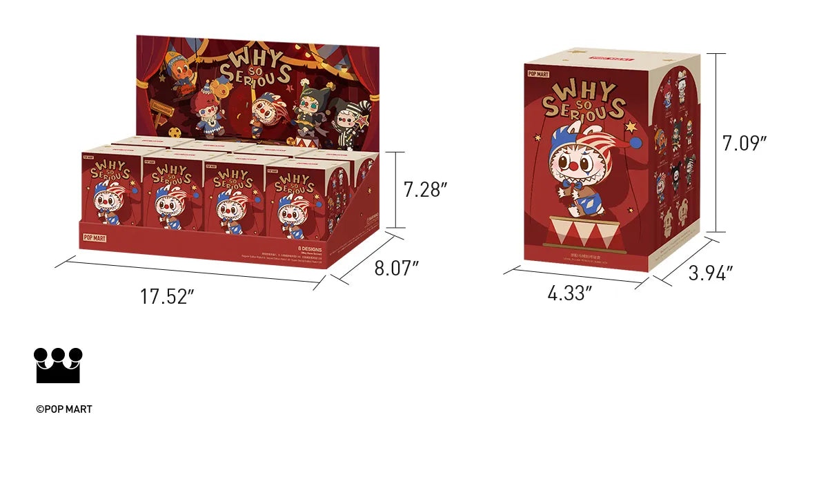 Why So Series Series - Vinyl Plush Pendant Blind Box