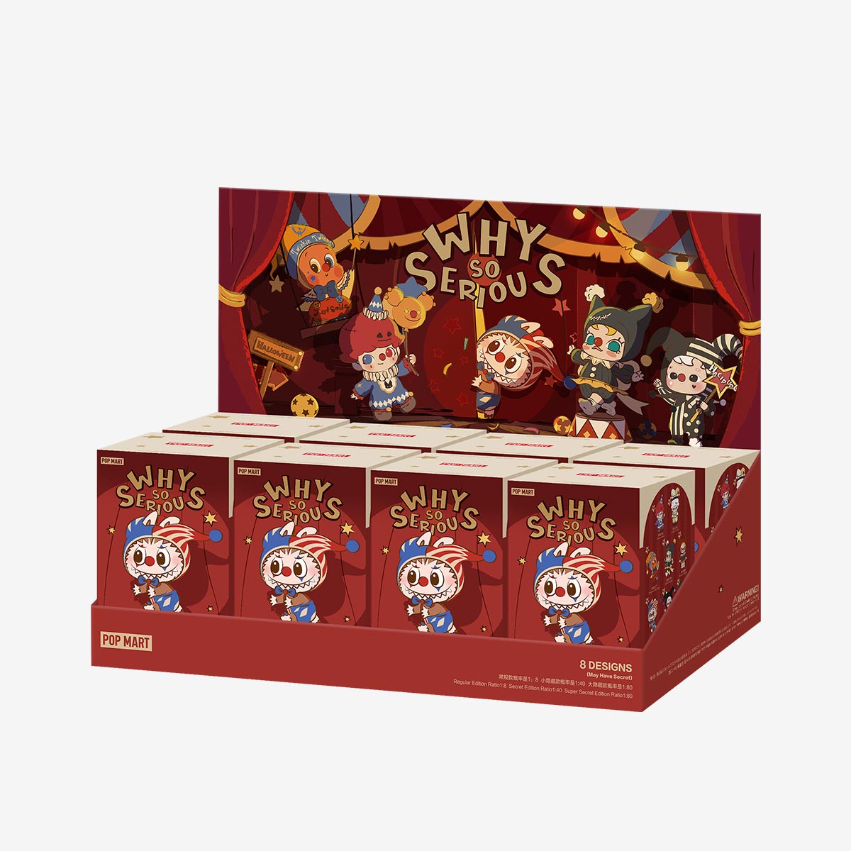 Why So Serious Series - Vinyl Plush Pendant Blind Box