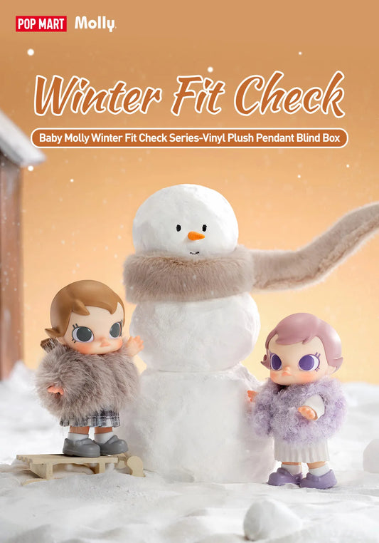 Baby Molly Winter Fit Check Series - Vinyl Plush Pendant Blind Box