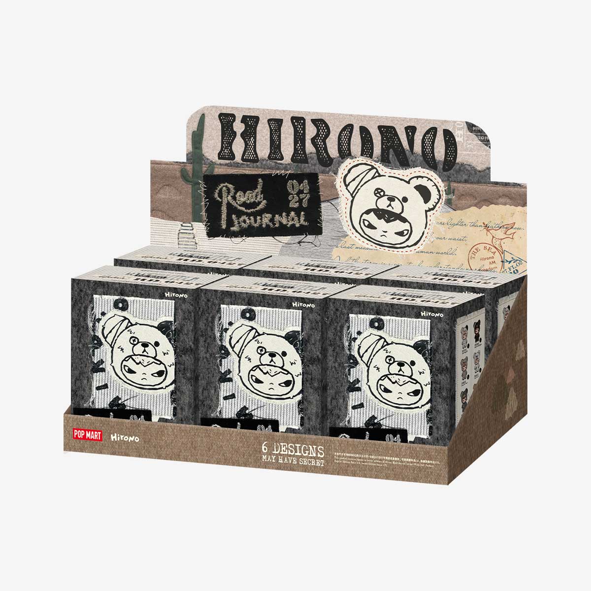 Hirono Road Journal Series - Plush Doll Pendant Blind Box