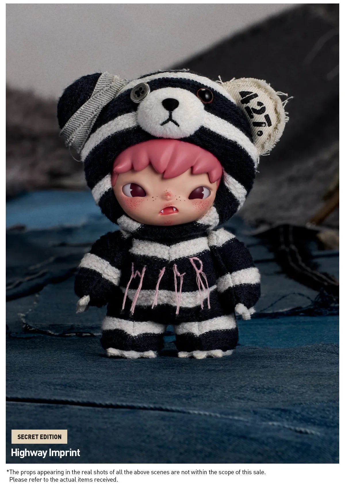 Hirono Road Journal Series - Plush Doll Pendant Blind Box