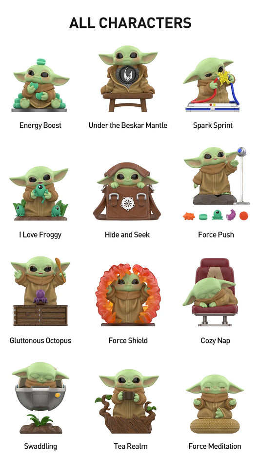 Star Wars Grogu Tiny But Mighty Series Figures
