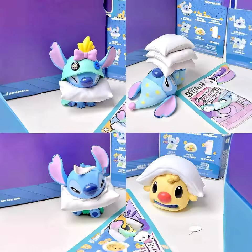 Disney Stitch Pillow Fight Figures Blind Box