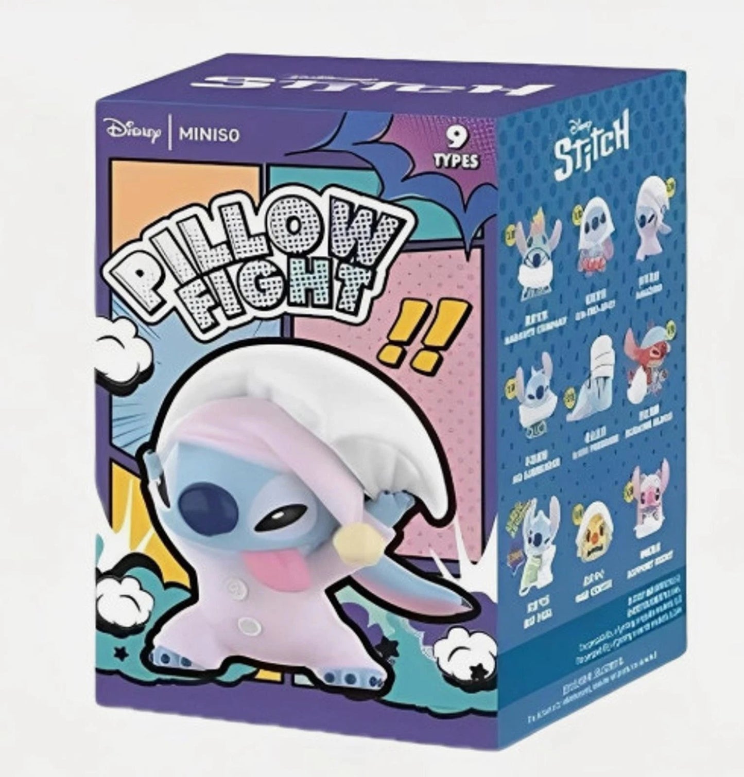 Disney Stitch Pillow Fight Figures Blind Box